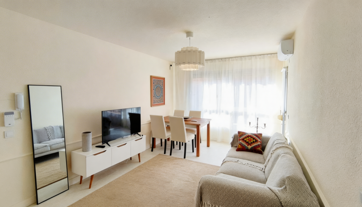 Piso reformado a estrenar en alquiler de larga estancia a un minuto del mar – Torrevieja