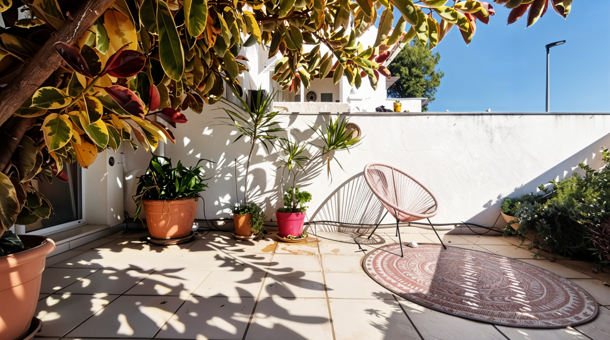 Exclusivo chalet adosado con jardín y patio en Albir – amplitud, privacidad y apartamento independiente