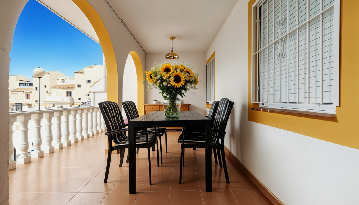 Planta baja con terraza en venta en Gran Alacant, urbanizacion Monte y Mar