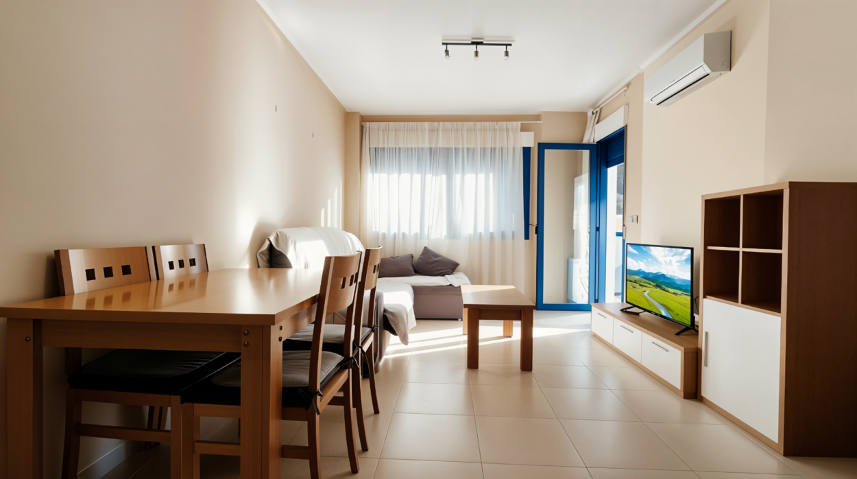 Piso muy luminoso en venta en El Palmeral (Urbanova, Alicante) con terraza, piscina y garaje, cerca del mar