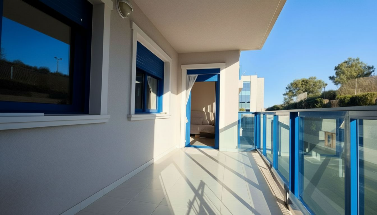 Piso muy luminoso en venta en El Palmeral (Urbanova, Alicante) con terraza, piscina y garaje, cerca del mar