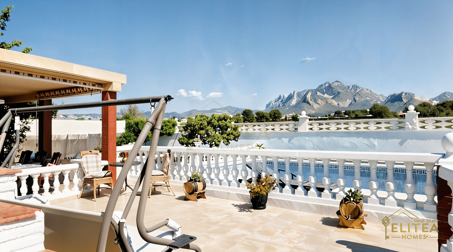 Magnifico Chalet independiente con piscina y vistas al Cabeçó d’Or en Busot