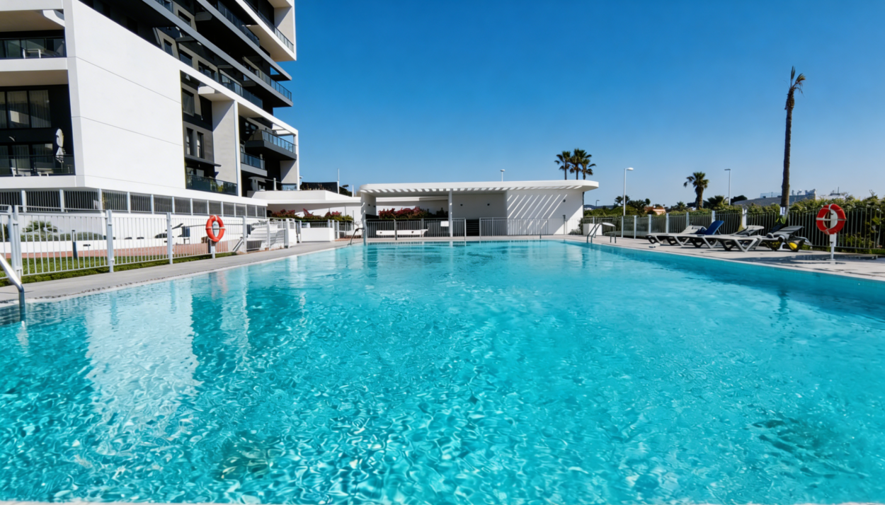 Magnífico piso seminuevo (2023) con maravillosas vistas, amplia terraza, garaje, trastero y piscina comunitaria en Calpe