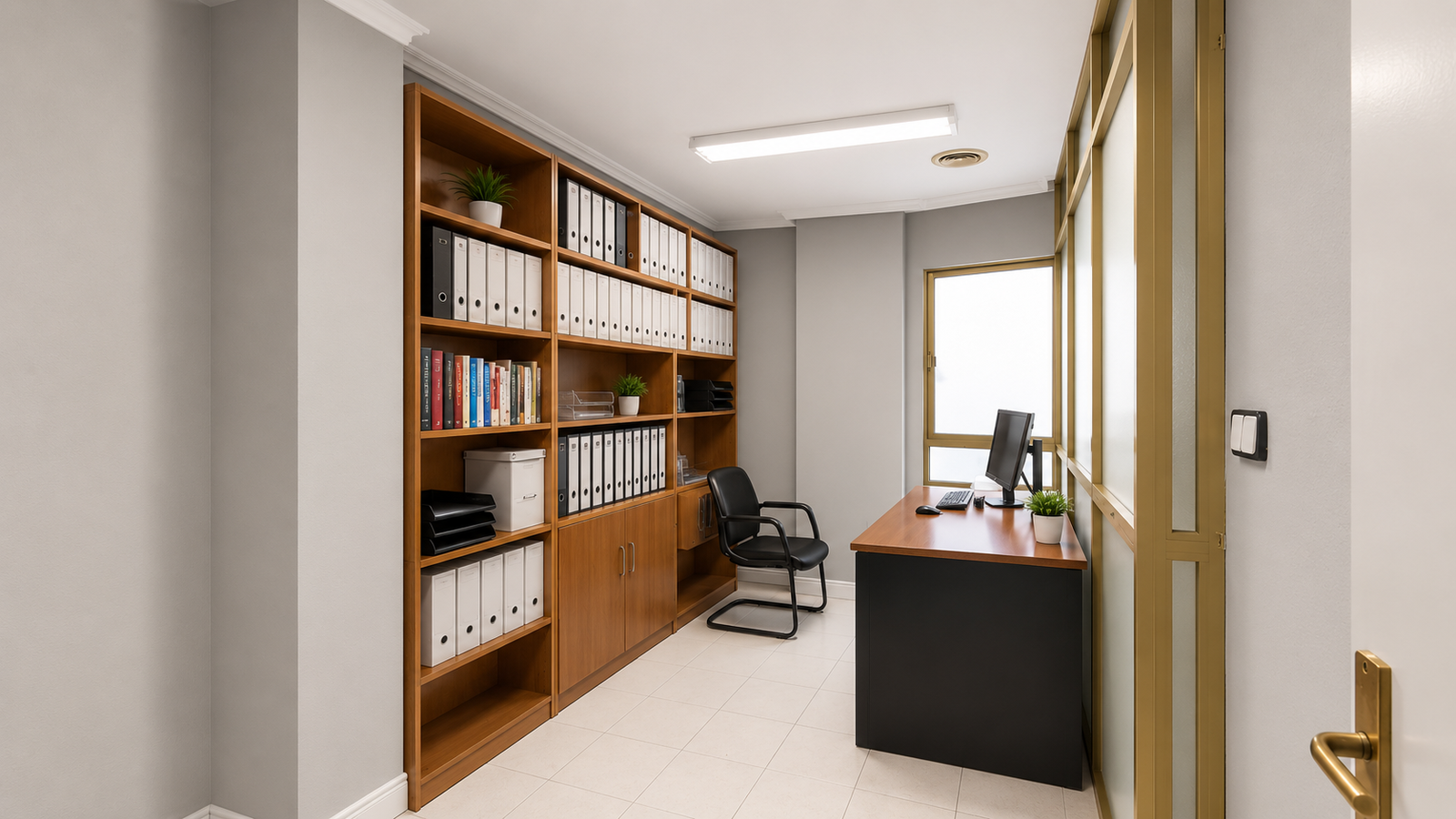 AMPLIO ENTRESUELO COMERCIAL / OFICINA EN PLENO CENTRO DE ELCHE – LUMINOSO, VERSÁTIL Y EXCELENTE UBICACION