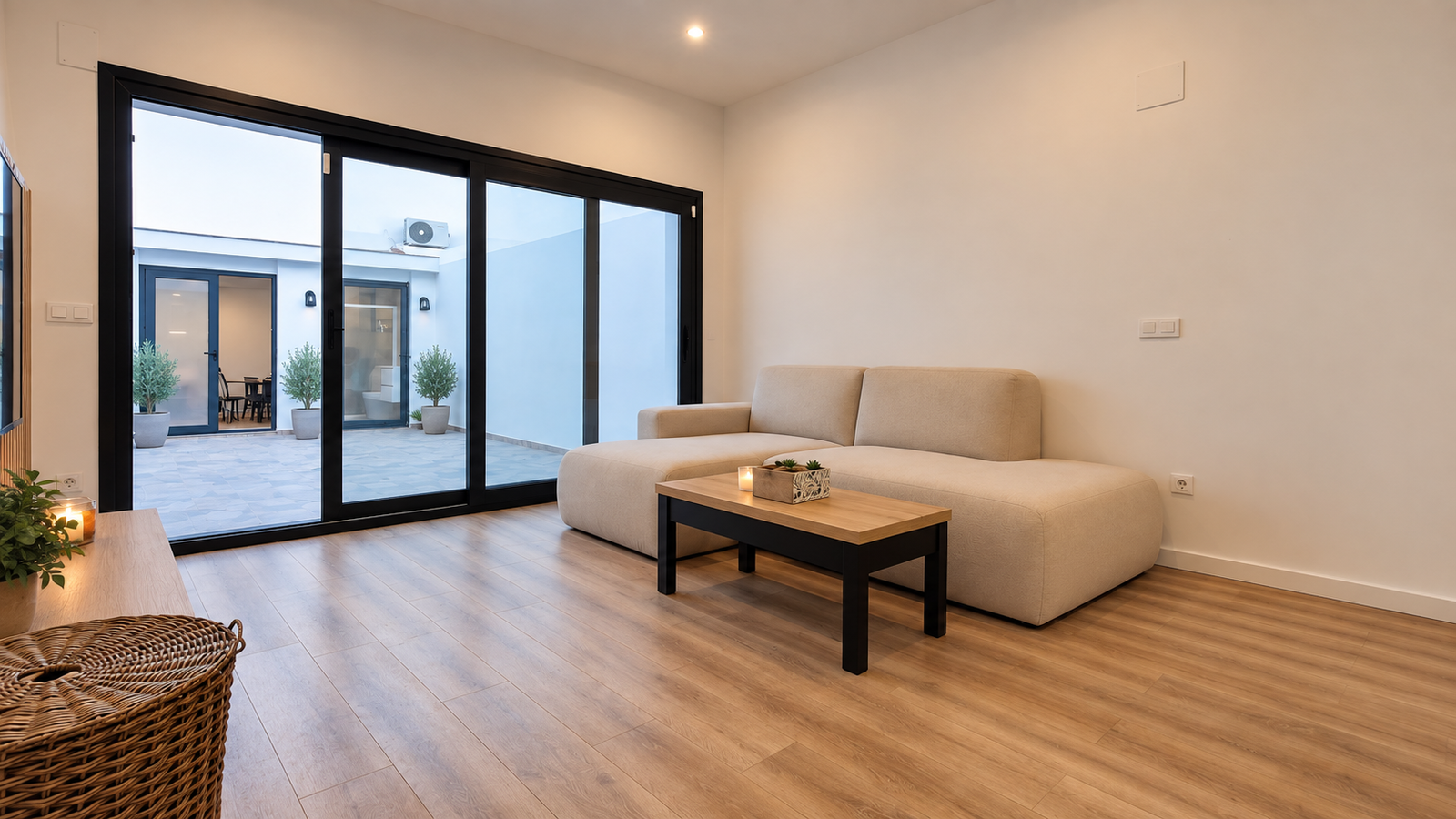 PLANTA BAJA DE DISEÑO CON PATIO PRIVADO DE 33 m² EN EL CAMPELLO