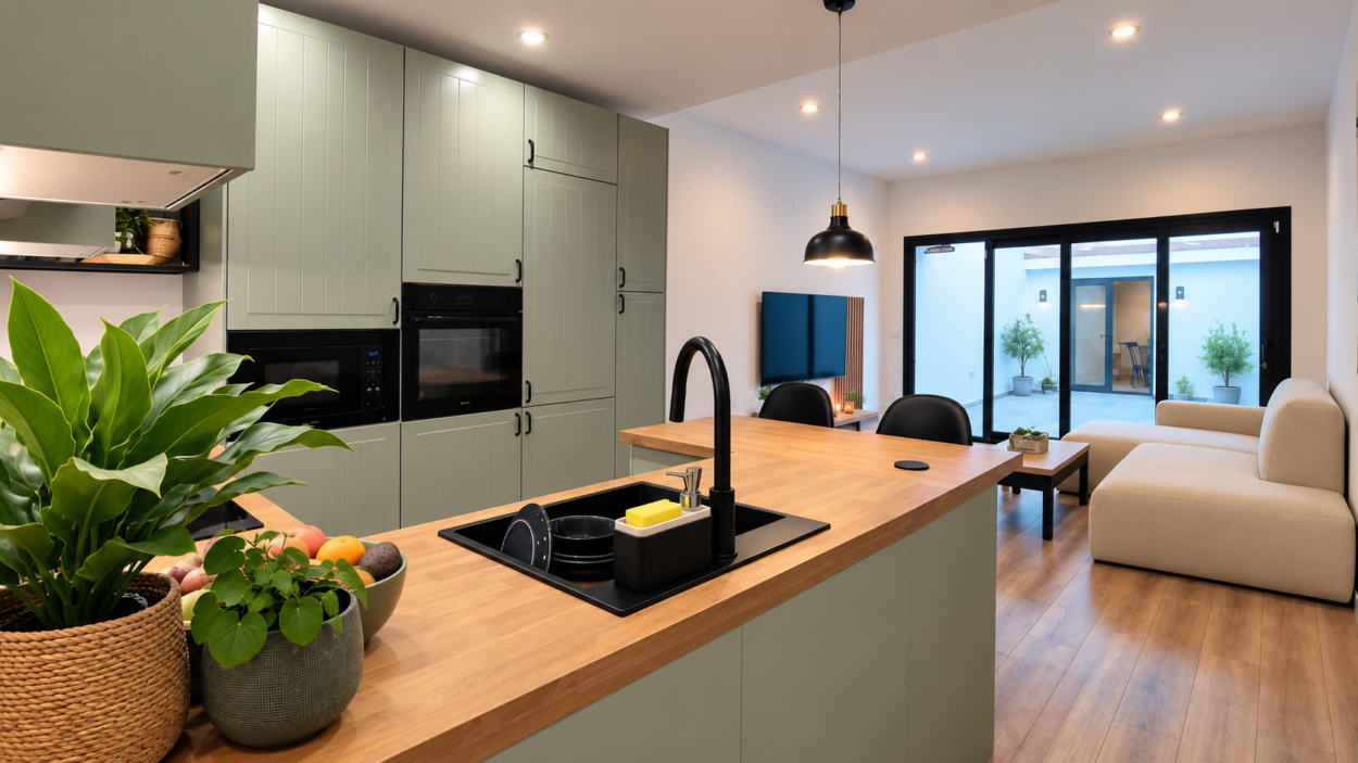 PLANTA BAJA DE DISEÑO CON PATIO PRIVADO DE 33 m² EN EL CAMPELLO