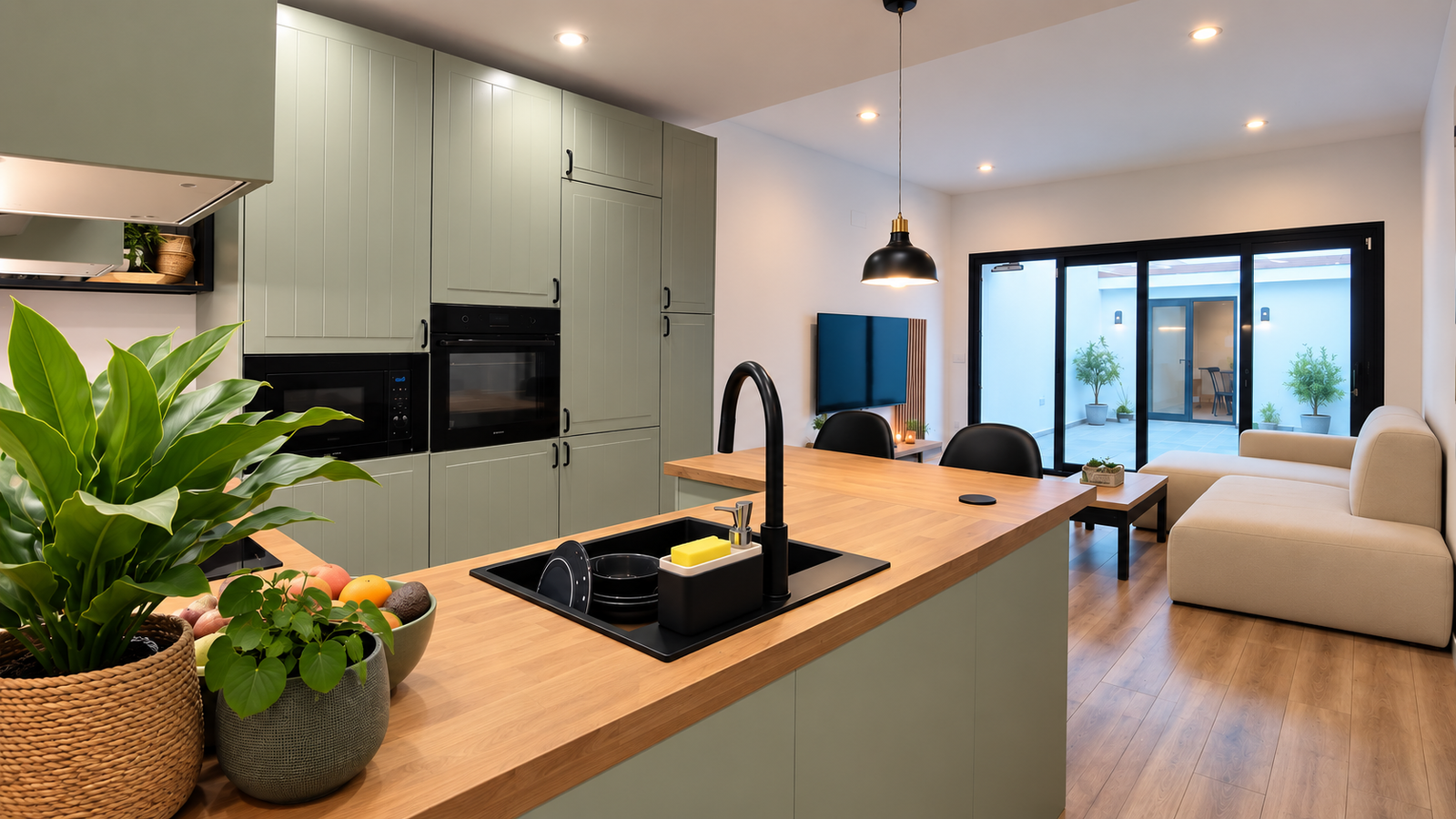 PLANTA BAJA DE DISEÑO CON PATIO PRIVADO DE 33 m² EN EL CAMPELLO