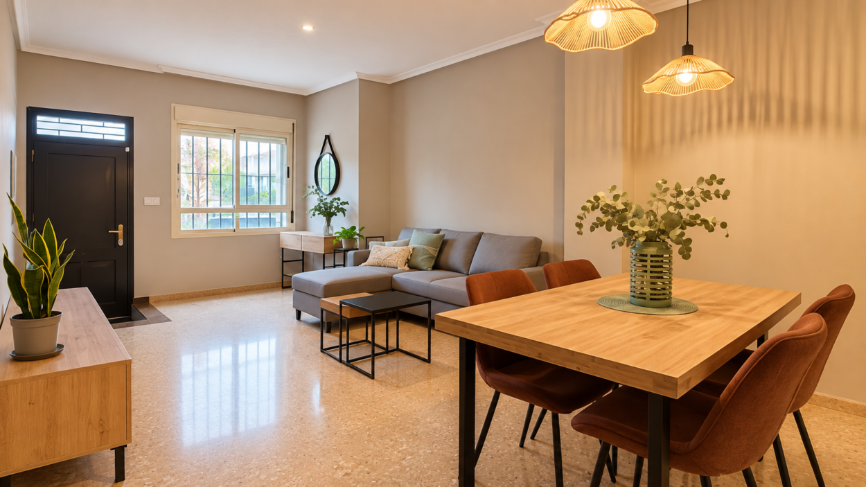 PLANTA BAJA CON PATIO PRIVADO, GARAJE Y SUITE CON VESTIDOR – EL PALMERAL, ELCHE